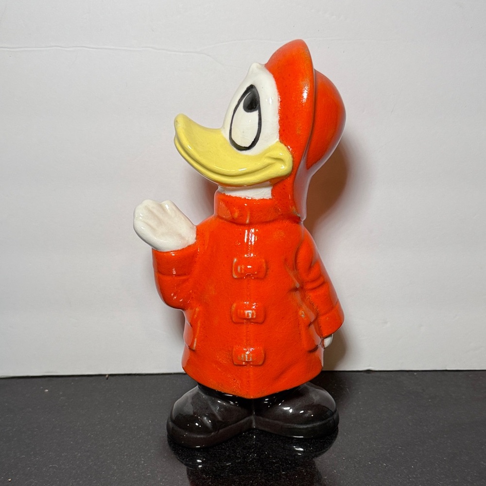 Vintage Disney Donald Duck Ceramic Figurine 9"